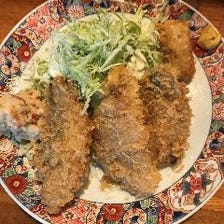 アジフライ定食