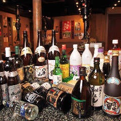 ウイスキー/焼酎/ワイン/マッコリ/日本酒など種類豊富な品揃え！