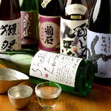 地場の銘酒から全国の名作まで、幅広い日本酒をご用意しました