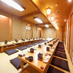 寛ぎの個室で宴会など少人数～最大60名様の個室宴会まで