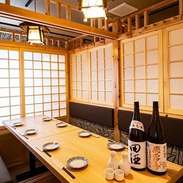 個室居酒屋 新橋漁港 新橋駅前店_【個室:4~8名様】プライベート空間を楽しめる完全個室♪