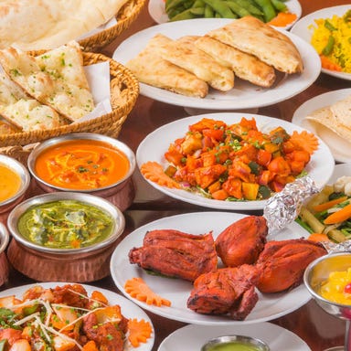 サンガム築地_生ビール付【2H飲放】BBQグリルと肉料理&ガーリックライス含『セレクション』全7品 4500円 ⇒ 3500円