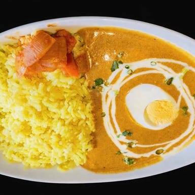 サンガム築地_シングルカレーセット ワンドリンク付き