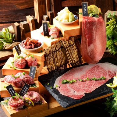 個室で炙り肉寿司を食らう 今昔物語 名古屋栄店 コースの画像