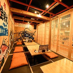 最大16名様の掘りごたつ個室を完備！