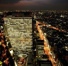 星空の中へ