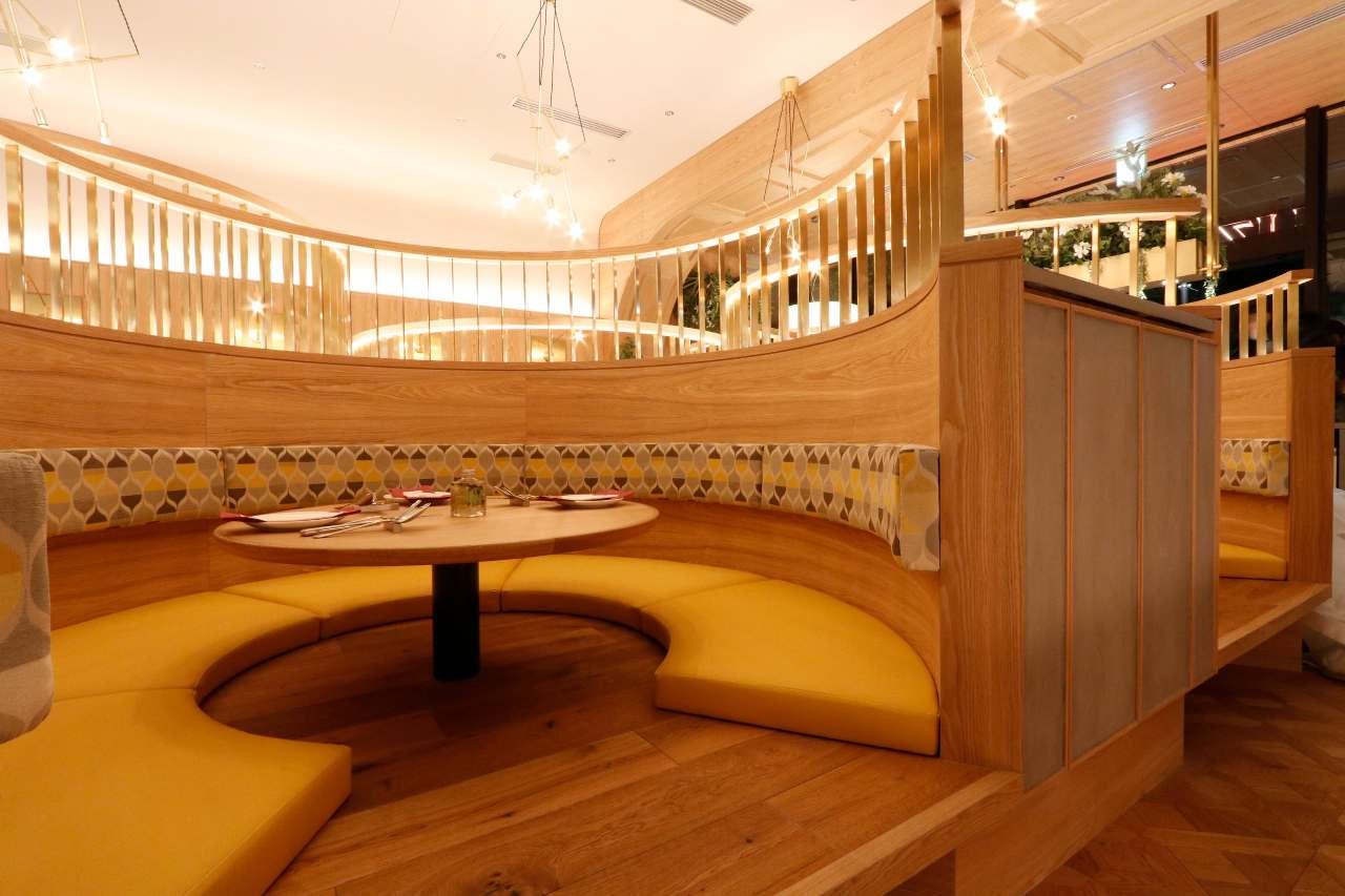 リザラン グリーンスプリングス 立川の小上がり席