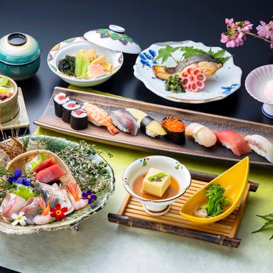 鮨処 銀座 福助 本店_お昼の季節コース〈全8品〉【宴会・接待・記念日】