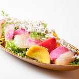しらすと鎌倉野菜の海鮮サラダ