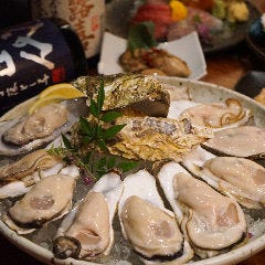 日本酒と海鮮 痛風屋 新宿歌舞伎町店_おまかせ生牡蠣10点盛り