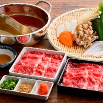 ［絶品！厳選肉の食べ放題］しゃぶしゃぶ・すき焼き食べ放題 但馬屋DX 難波道頓堀店の画像