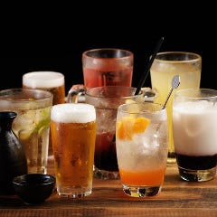 ビール/カクテル/ハイボール/ホッピーetcドリンクは140種以上！