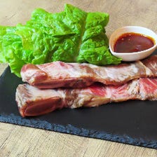 熟成肉が豚バラ,ヒレ,ロースの3種類