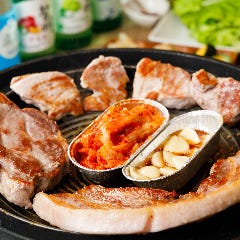 熟成豚肉サムギョプサルセット