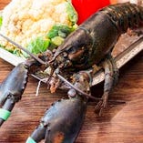 『おすすめコース（美食家のコース）』ではオマール海老を使用！