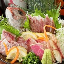 毎朝川崎北部市場より旬な魚を厳選！