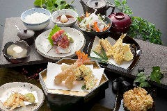 天ぷらコース 花　　　　　　5500円