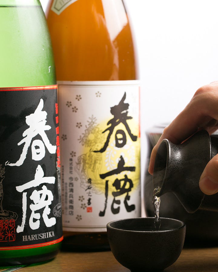 奈良出身のオーナーが厳選した
奈良日本酒をご用意！