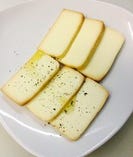 プロセスチーズの燻製