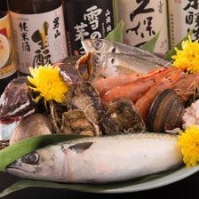 函館市場直送の新鮮魚介