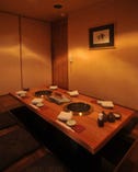 人気の完全個室は４名様よりお使い頂けます
ご予約はお早めに！