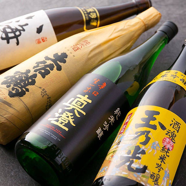 飲み放題メニューも充実♪
日本酒オプションもあり！