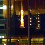 雰囲気◎人気の東京タワーが見えるテラス席☆ご予約必須です!!