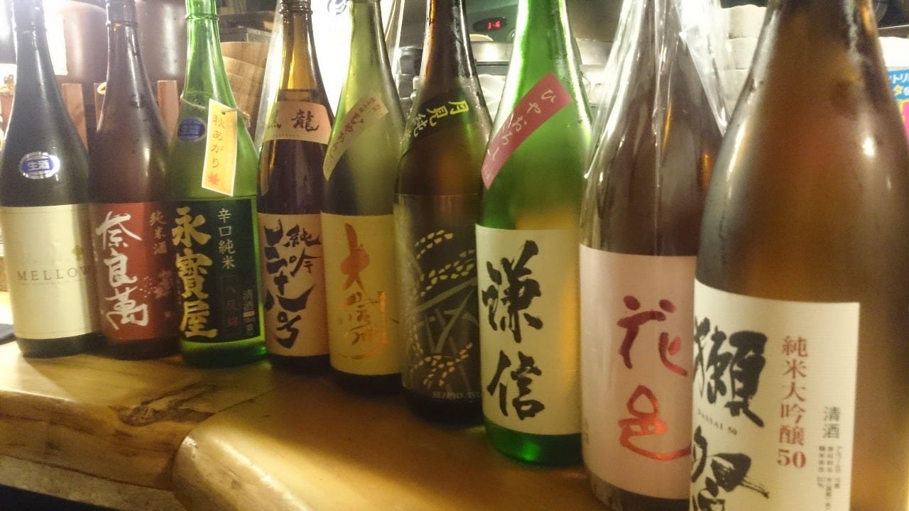 厳選の日本酒30種以上！