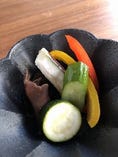 旬野菜の和風ピクルス