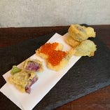 【サービス品！】1日10食限定の贅沢天ぷら盛合1人前500円