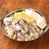 牡蠣の味噌鍋（1人前）2人前～のご注文