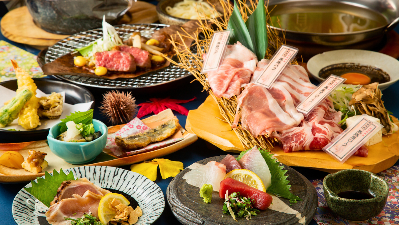 黒豚しゃぶしゃぶと溶岩焼き 個室居酒屋 くろ屋 ～離れ～（鹿児島市