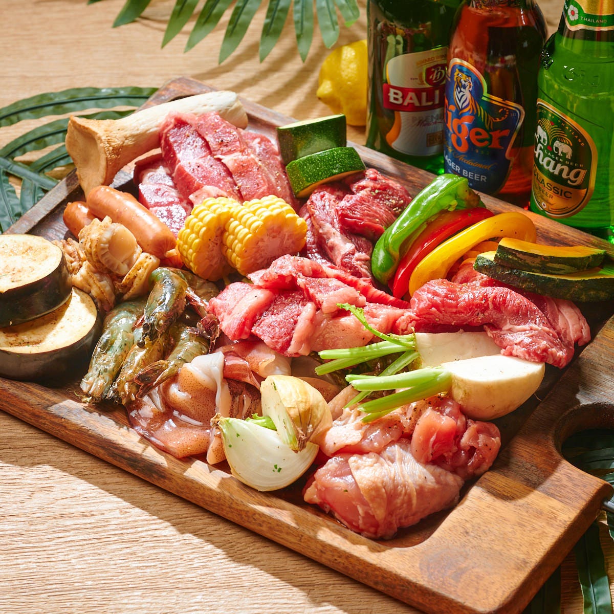 手ぶらBBQ食べ放題×ハワイアンビアガーデン スカイグリル 新宿店（新宿