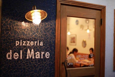pizzeria del Mare  店内の画像