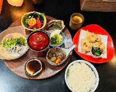 みかづき定食★和の正食（一汁三菜　＆　デザート）