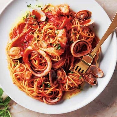 BABY FACE PLANET’S 那覇店_魚介と完熟トマトのペスカトーレ