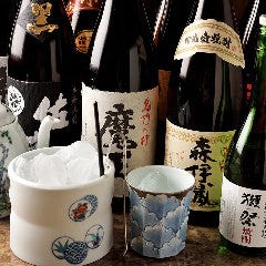 ほぼ山口県内のみで販売されている珍しい獺祭(焼酎)もご用意