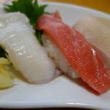 美味しく新鮮なお魚のお寿司は絶品。元日本料理店店主の自信作。