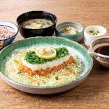 ねぎおろしロースかつ定食