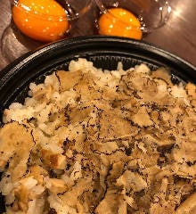 TKG 　トリュフとフォアグラの卵かけご飯