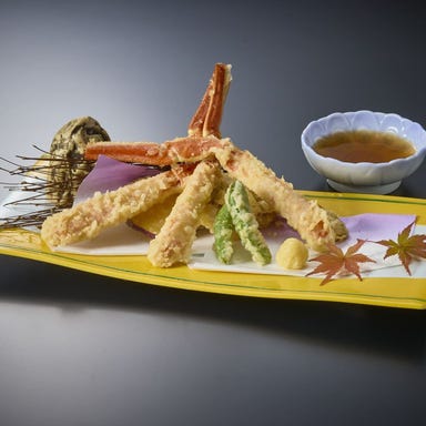 しゃぶしゃぶ 日本料理 木曽路 宿院店_【本ずわい蟹】ずわい蟹天婦羅