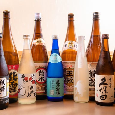 居酒屋 ひょうたん 新発田本店_飲み放題付コースは+1,500円で3銘柄の日本酒が飲み放題に!