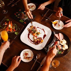 Italian Cafe 月地亭 メニュー 女子会 デート ぐるなび