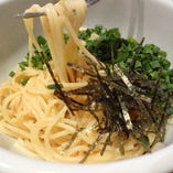 梅とねぎのスパゲティ　880円