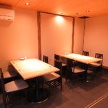 【完全個室】テーブル席（6〜8名様×1部屋）