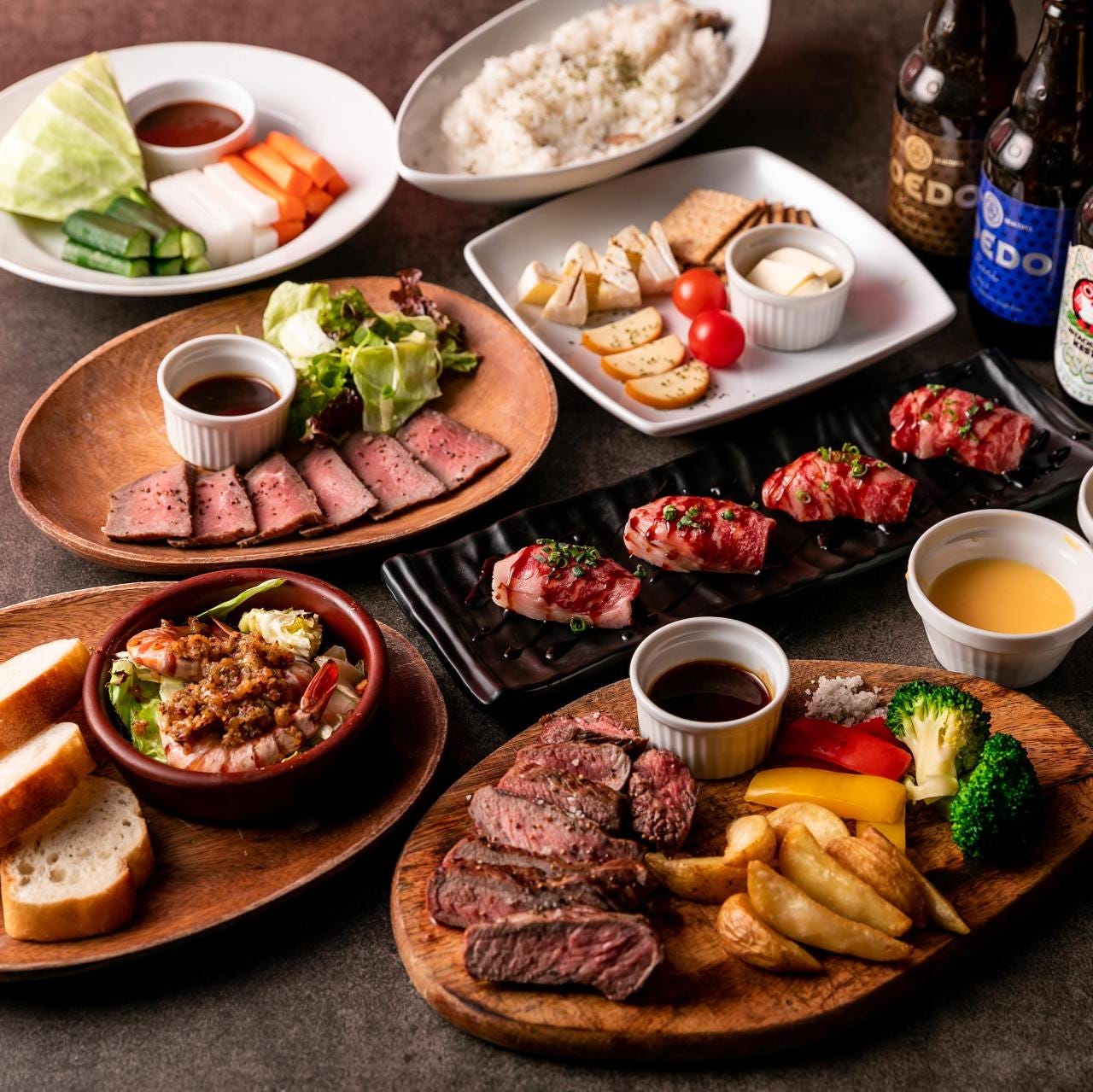 和牛寿司肉バルbison バイソン 八王子店照片 八王子 居酒屋 Gurunavi 日本美食餐厅指南