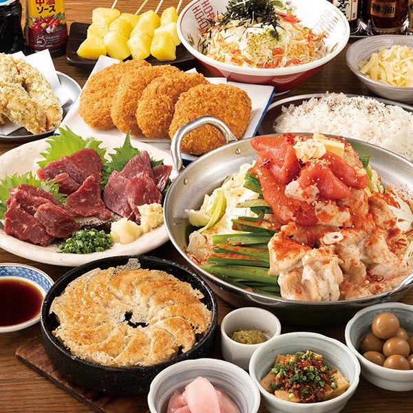 屋台屋 博多劇場 渋谷店 メニュー 冬の宴会コース ぐるなび