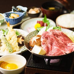 牛すき鍋御膳（ワンドリンク付）