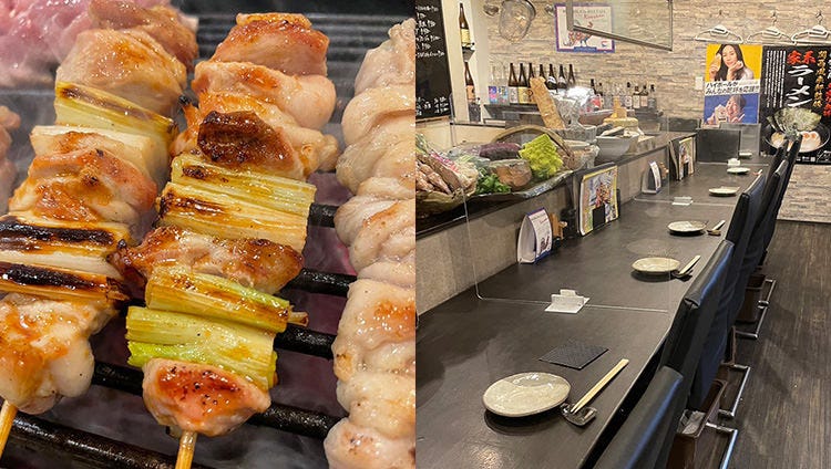 てとりや参考ページ TORIYAWAKAMEOOTORI (Nakamozu / Fukai / Kitanoda/Yakitori (Grilled