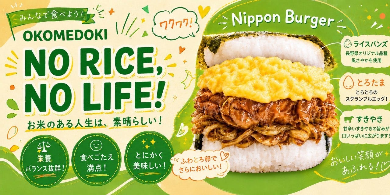 ニッポンバーガーの店 おこめどき
